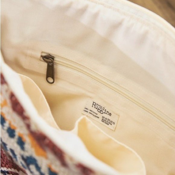 NEW Navajo Aztec Woven Weekender Duffle Bag - Picture 9 of 11